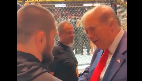 Ketika Donald Trump Berjanji kepada  Khabib Nurmagomedov untuk Hentikan Serangan Israel ke Palestina